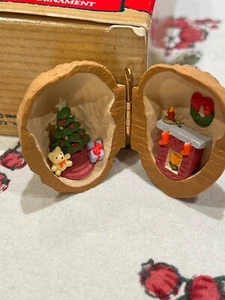 Hallmark Ornament Nutshell In A Nutshell 1987 - Picture 1 of 9