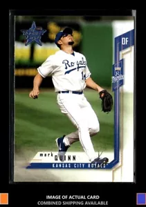 2001 Leaf Rookies & Stars #40 Mark Quinn Samples Gold Kansas City Royals - Picture 1 of 2
