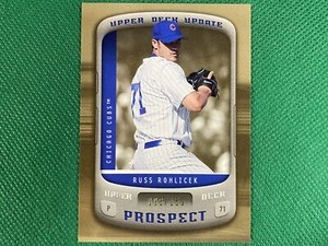 2005 Upper Deck Update Gold #158 Russ Rohlicek PR 098/150 Chicago Cubs