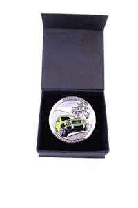 Mercedes Benz G-Class Schöckl Proved Emblem Medaille Grün Plakette mit Etui - Bild 1 von 4