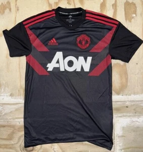 Adidas Manchester United Trikot Herren Small Schwarz Kurzarm Logo Parley - Bild 1 von 6