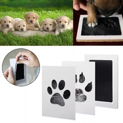 Pet Cat Dog Paw Print Baby Handprint Footprints Ink Pads Memorial Souvenir Kit  • 14.83$