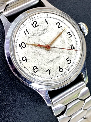 Pobeda Sportivnye parada segunda 17 joya mecánica para hombre soviética vintage URSS 1 MCHZ Foto 1 de 4