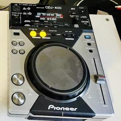 Pioneer CDJ-400 DJ-CD/USB-Player, 2 Stück, Inkl. RCA Kabel - Bild 1 von 2