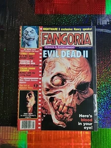 Fangoria #63, May 1987, Evil Dead 2, Street Trash Trick Or Treat Sami Poster VF - Imagen 1 de 14