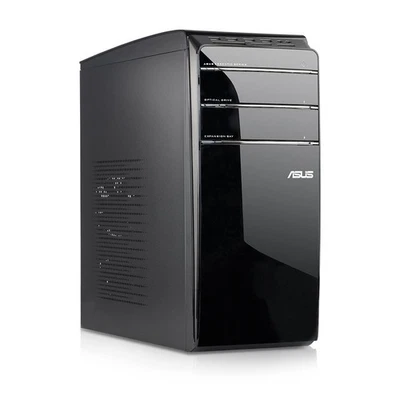 ASUS CM1745 Essentio Desktop PC AMD A8-5500 APU 12GB Ram 240GB SSD Lt Gaming PC! - Image 1 of 4