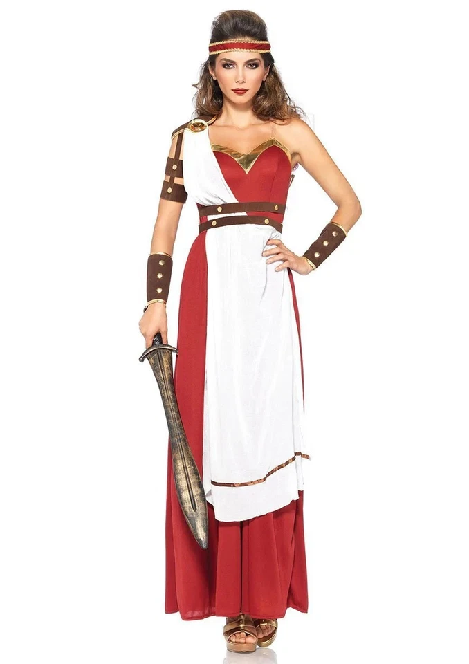 Spartan Goddess 3PC Halloween Costume (Same Day Shipping!) - Image 1 of 1