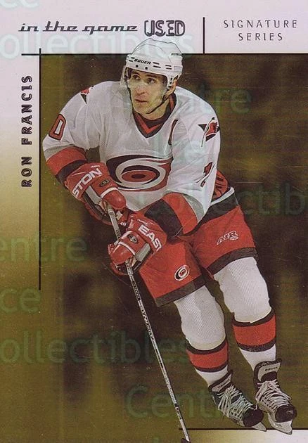 2003-04 ITG Used Signature Series Gold #9 Ron Francis - Image 1 of 1