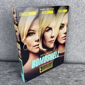 Bombshell 2019 Blu-Ray + Slipcover Charlize Theron Margot Robbie NEW SEALED ✅ - Picture 1 of 6