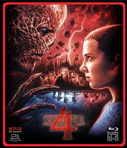 Stranger Things 4 Retro VHS Style BLU-RAY Neu! USA VERKÄUFER! Schneller Versand! - Bild 1 von 5