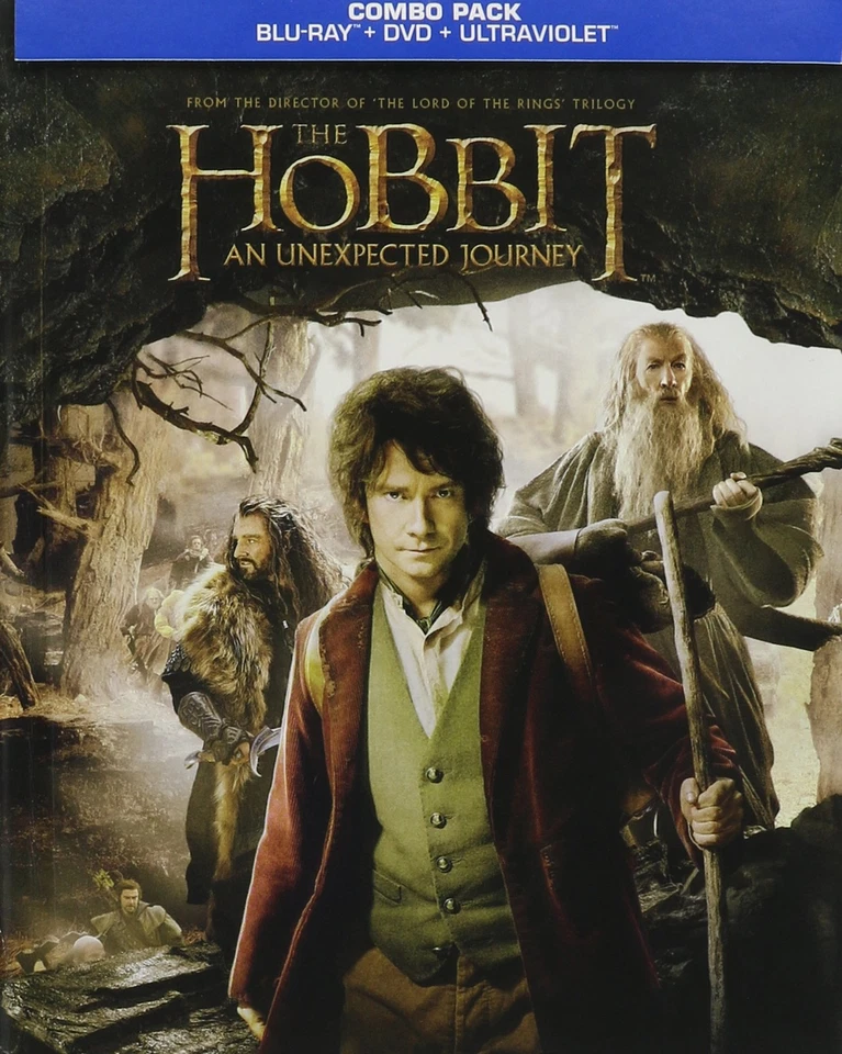Hobbit, The: An Unexpected Journey (3 Disc Blu-ray / Booklet) - Image 1 of 1