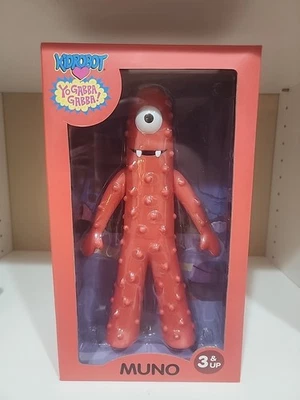 New Yo Gabba Gabba Muno Kidrobot Toy Figure Collectible New In Box Mint NIB - Image 1 of 3