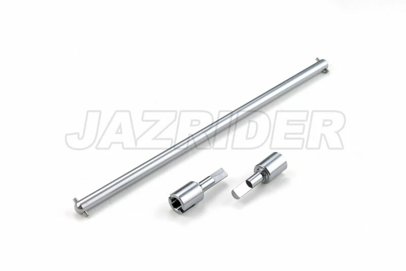 Jazrider Aluminum Main Drive Shaft w/Joint Set(GU)For Tamiya TA01/DF01/Manta Ray - Image 1 of 1