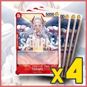 UNA PIEZA TCG: YAMATO Memorial Collection EB01-007 x4🔥 - Imagen 1 de 2