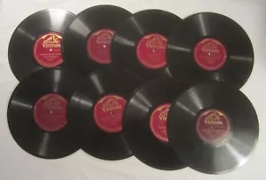JOHN McCORMACK -- Eight 10" VICTROLA 78's -- Rainbow of Love, ROSES OF PICARDY - Imagen 1 de 10