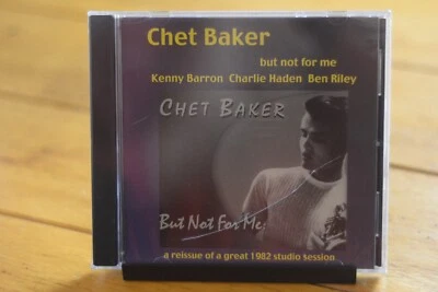 CHET BAKER "BUT NOT FOR ME" AUDIO CD [NEW] CASE CRACK REISSUE [166] Foto 1 de 4