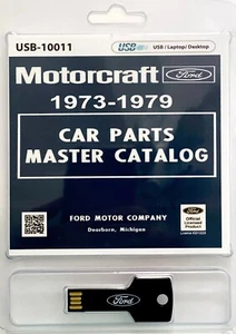 1973 - 1979 Ford Car Master Parts and Accessory Catalog on USB - Picture 1 of 8