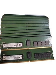 Micron 512GB (16x 32GB) DDR4 PC4-3200AA ECC Reg Mémoire RAM Dell R650 R750 T650 - Photo 1/1