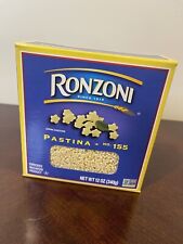 Ronzoni Pastina No. 155 - 12 oz 2 Pack Exp. Nov 2025 Unopened NEW Discontinued
