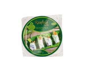 Reispapier 300g zum Kochen 22cm Vietnam Reis Frühlingsrollen Ricefield - Bild 1 von 1