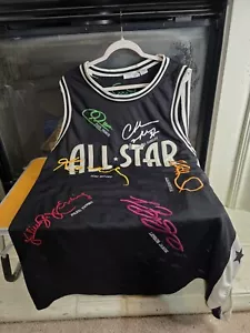 NBA All Stars MVP Embroidered Signature Series Shirt #3 Black Jersey Sz 3XL - Picture 1 of 19