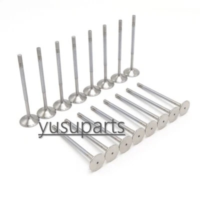 Intake & Exhaust Valves For Mercedes-Benz C117 C250 W176 W213 M270 M274 1.6 2.0L - Imagem 1 de 3