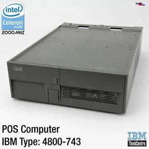 IBM POS SYSTEM 4800-743 COMPUTER PC PARALLEL RS-232 POINT Of SALE SUREPOS KASSEN - Picture 1 of 5