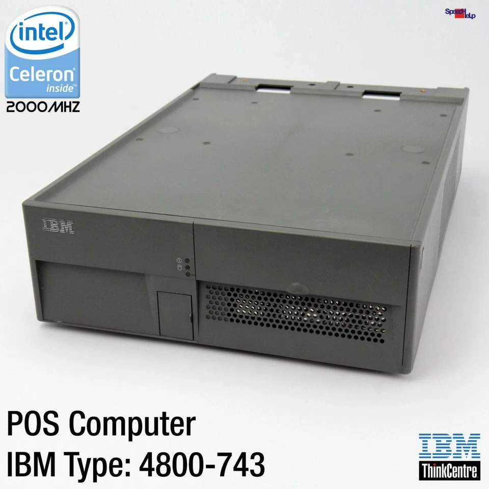 IBM POS SYSTEM 4800-743 COMPUTER PC PARALLEL RS-232 POINT OF SALE SUREPOS KASSEN - Bild 1 von 4
