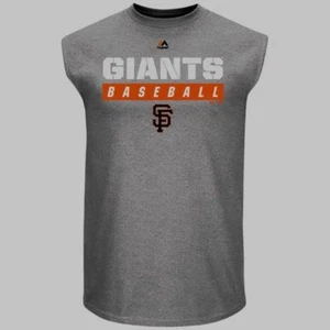 San Francisco Giants Sleeveless Muscle Tank Top T-shirt 6XL Plus Size Sharp MLB - Picture 1 of 2