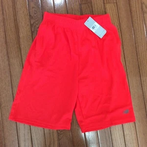 NWT New Balance Size M Fluorescent Orange Athletic Mesh Shorts Womens (T14-19) - Imagen 1 de 5