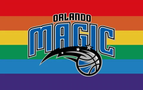 Orlando Magic Pride Flag 3x5ft Banner Polyester basketball magic012 Cover
