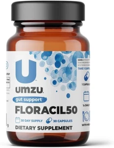 UMZU Floracil50 Prebiotics and Probiotics Supplement | 2 Pack 30 Capsules - Picture 1 of 9