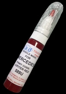 Mercedes Benz Jupiter Red 589U Touch Up 20ML Pen Brush Repair Paint Chip 589 - Picture 1 of 1