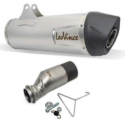 Silenziatore posteriore LeoVince SLIP-ON SBK LV ONE EVO acciaio inox carbon - Immagine 1 di 4