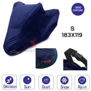 Universal Motorradabdeckung Anti Hitze Anti-UV Regen Feuchtigkeit 300D  S - Bild 1 von 10