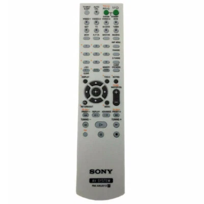 New RM-AAU013 For Sony RMAAU013 Audio/Video Receiver Remote Control HTDDW790 - Image 1 of 3