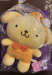 Pompompurin Pajama Plush New With Tags Kawaii Cute Sanrio Licensed Yellow Dog - Picture 1 of 2