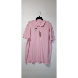 Herren St. John's Bay PINK XXL 2XL Poloshirt kurzärmlig verkauft 100 % Baumwolle - Bild 1 von 8
