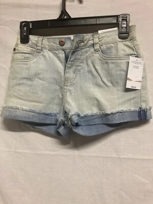 Lucky Brand Girls Riley Jean Denim Shorts Size 12 NEW BNWT - Image 1 of 3
