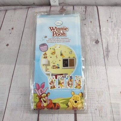 Disney Winnie the Pooh Self-Stick Room Appliques 76 Stickers Removable-Open Box - Image 1 of 4