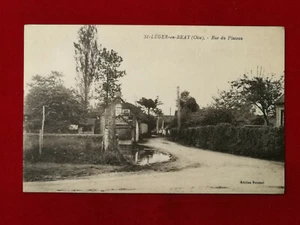 CPA 60 St LEGER en BRAY (Oise) - Rue du Placeau - Imagen 1 de 2