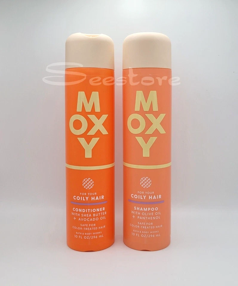 Bath & Body Works Moxy Coily Hair Shampoo & Conditioner Set 10 oz Vegan New - Image 1 of 1