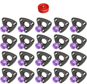 Button Fix Typ 3 Halterung Marker Führung Kit Verbindungsplatten x20 + 1 Marker Werkzeug - Bild 1 von 7