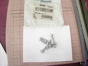 #1/4-14 x 1 Zoll Sechskantscheibenkopf selbstbohrende Schrauben TEK-3 Climaseal 8er Pack - Bild 1 von 3