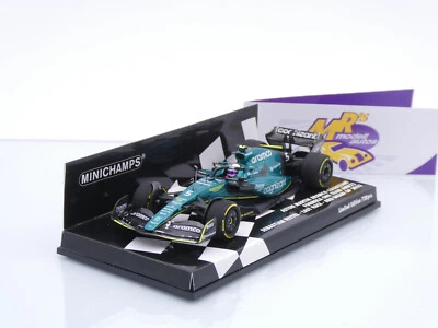 Minichamps 417222205 # Aston Martin AMR22 F1 Abu Dhabi GP 2022 " S Vettel " 1:43 - Bild 1 von 3