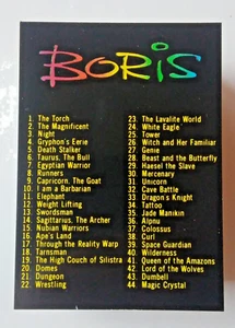 Juego de 1 90 cartas Boris Vallejo (imágenes de cómic de 1991) - Imagen 1 de 2