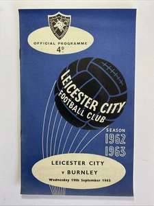 Leicester City v Burnley; 19th September 1962 - Bild 1 von 3