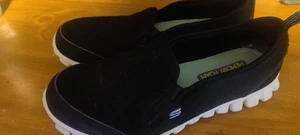 Sketchers Calce Relajado Sin Cordones Espuma con Memoria Refrigerada por Aire Para Mujer Talla 10 - Imagen 1 de 9