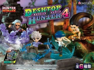Re-Ment Hunter x Hunter DESQ Desktop Hunter 4 figuras miniatura caja ciega - Imagen 1 de 3
