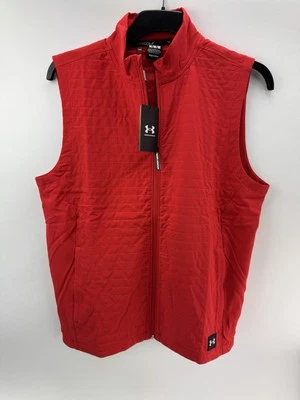 Under Armour Drive Pro Storm Gilet Lightweight Insulated UK Medium /Red /25212 - Image 1 of 4
